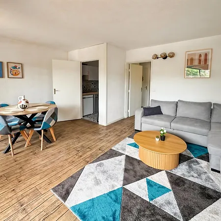 L'escale Arcachonnaise - T3 - 6 Couchages - Wifi- Parking Prive Gratuit - Plages Commerces A Pied Daire