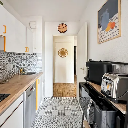 Daire L'escale Arcachonnaise - T3 - 6 Couchages - Wifi- Parking Prive Gratuit - Plages Commerces A Pied *
